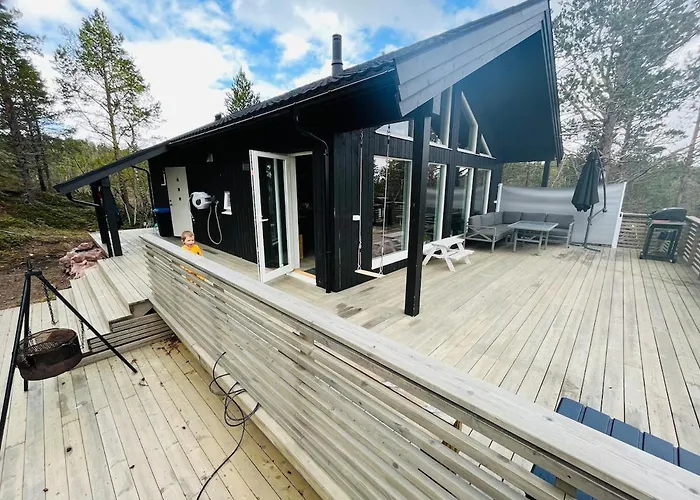 Modern In Malangen Tatil Evi Mestervik