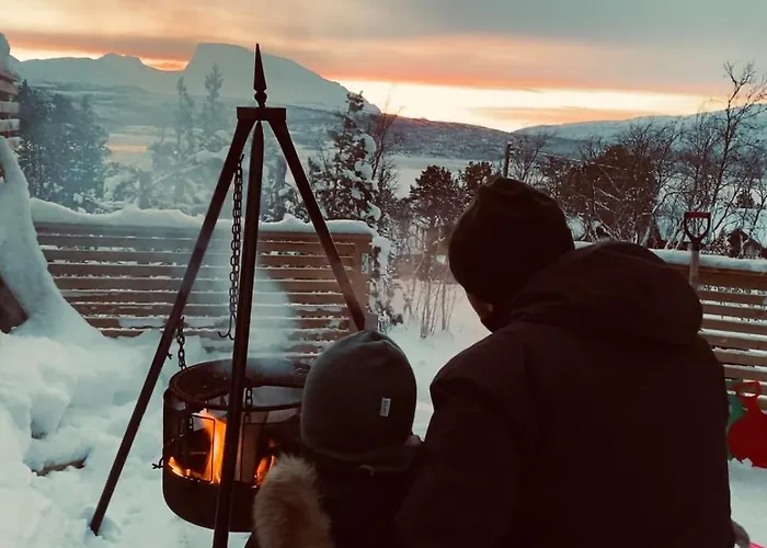 Tatil Evi Modern In Malangen Mestervik